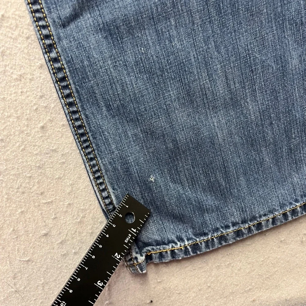 Levis 527 Slim Bootcut Jeans Mens 38x32 Blue Denim Pants 05527-0239